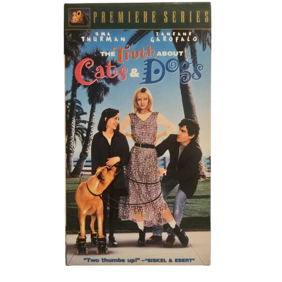 The Truth About Cats and Dogs VHS Uma Thurman Janeane Garofalo 1996 - Picture 8 of 8